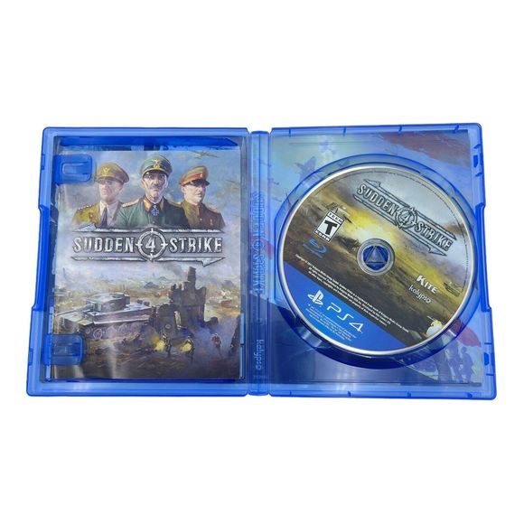 Sudden Strike 4 (Sony PlayStation 4, 2017) - CIB Complete - Picture 2 of 2
